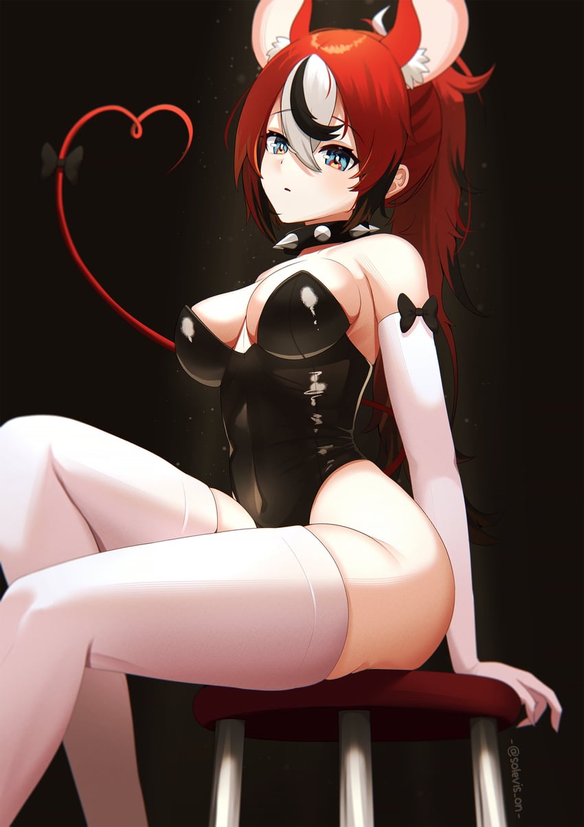 hakos baelz (hololive and 1 more) drawn by solevisionarts
