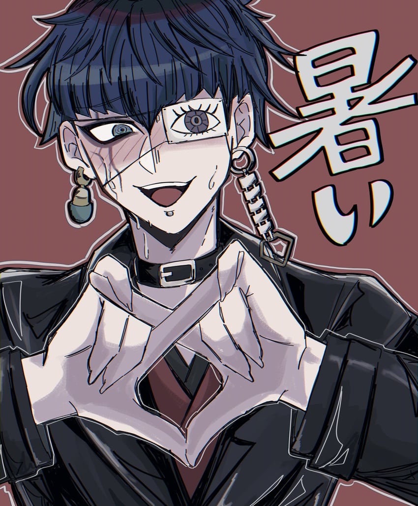 omokage yugamu (the hundred line -last defense academy- and 1 more) drawn by getsumen_(pst_moon)