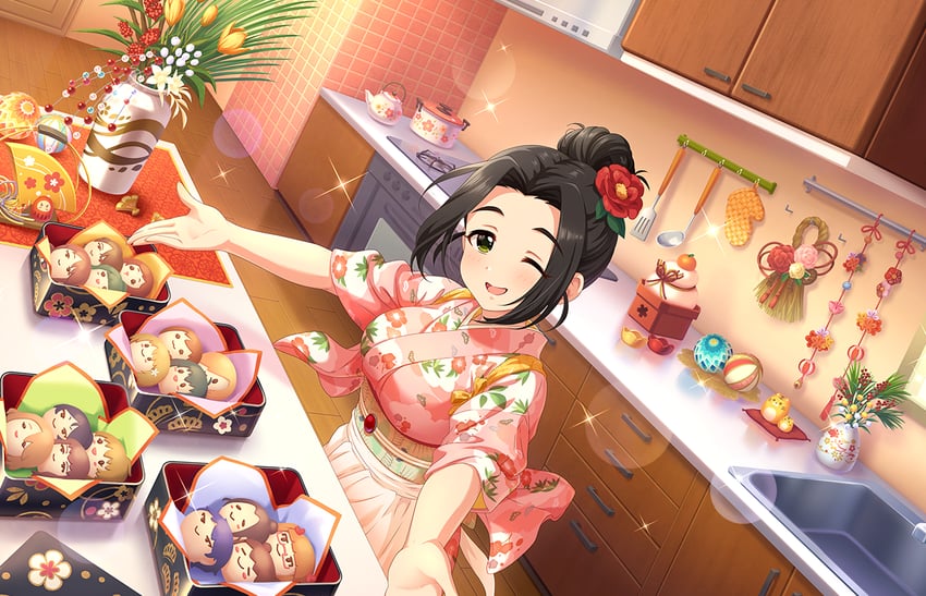 shirasaka koume, mimura kanako, kohinata miho, mifune miyu, katagiri sanae, and 11 more (idolmaster and 2 more)