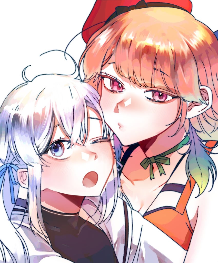 takanashi kiara and gosegu (hololive and 2 more) drawn by lihae