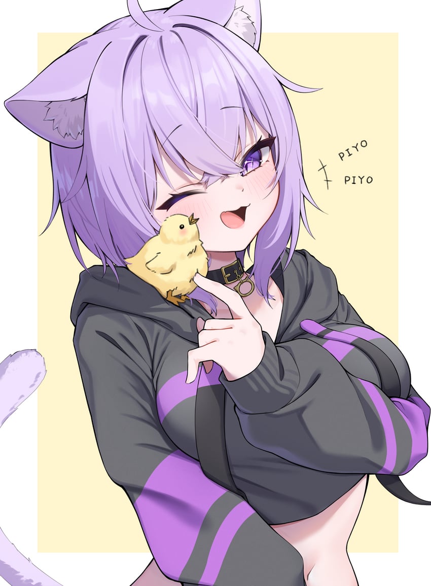 nekomata okayu (hololive) drawn by ai_(u_e_o_o)