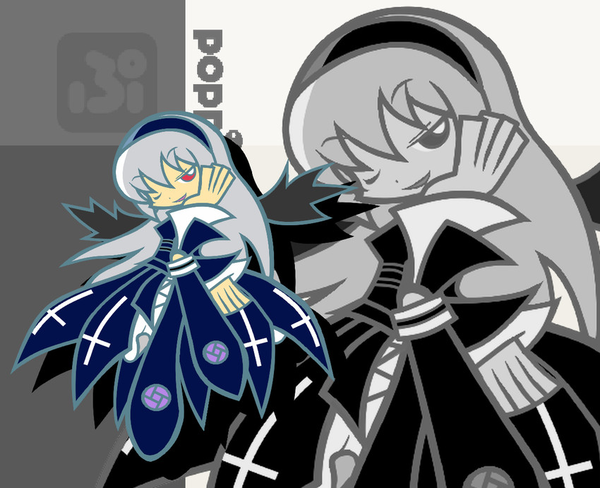 suigintou (rozen maiden and 2 more) drawn by y&k