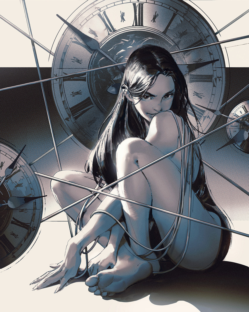 shimohira reika (gantz) drawn by mitch_mohrhauser