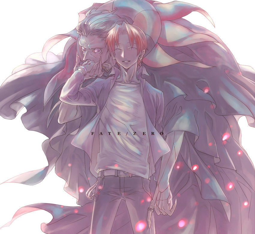 gilles de rais and uryuu ryuunosuke (fate and 1 more) drawn by hallch