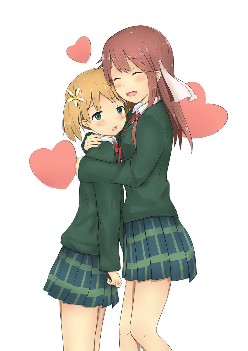 takayama haruka and sonoda yuu (sakura trick) drawn by ayusa
