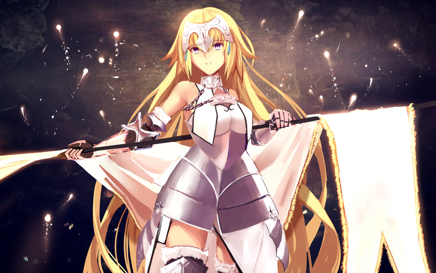 jeanne d'arc (fate and 1 more) drawn by hei_tong_shi