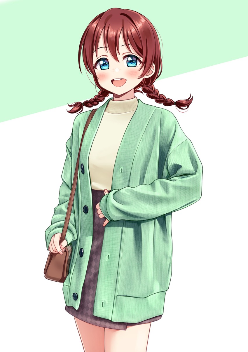 emma verde (love live! and 2 more) drawn by deadnooodles