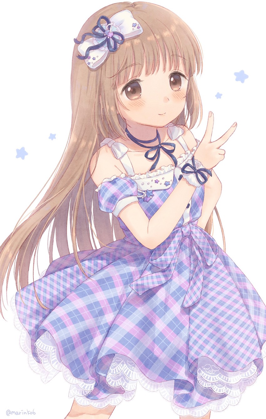 yorita yoshino (idolmaster and 1 more) drawn by kazane_mari