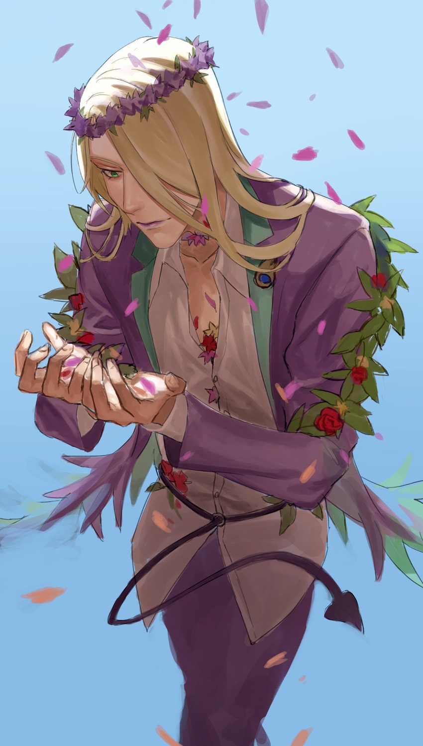 wolfgang amadeus mozart (fate and 1 more) drawn by samuraisamurai