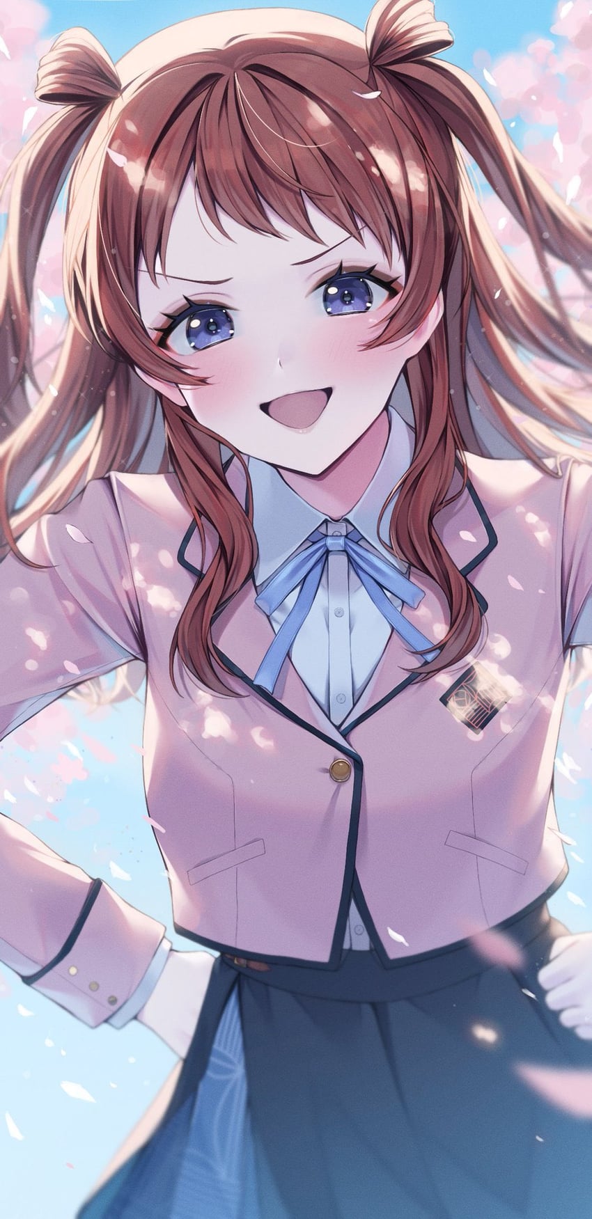 hanami saki (idolmaster and 1 more) drawn by juu_10