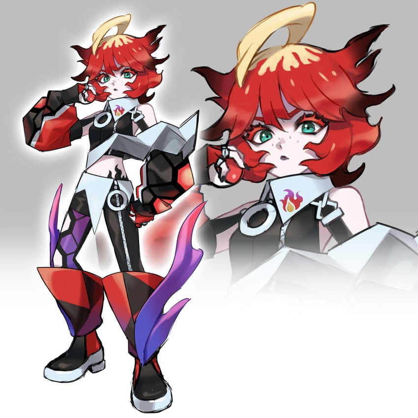 mela (pokemon and 1 more) drawn by nikorupurumie