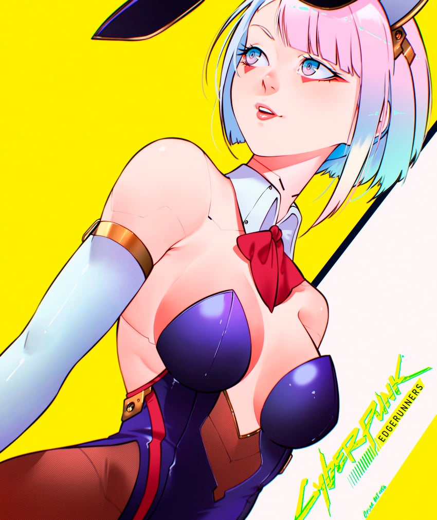 lucy (cyberpunk and 1 more) drawn by cesar_art456