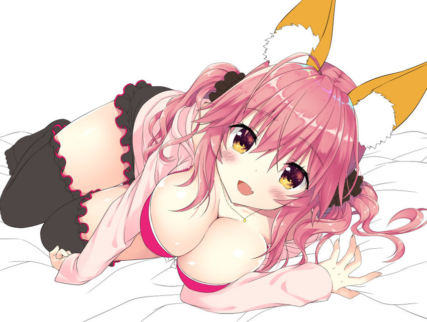 tamamo and tamamo no mae (fate and 1 more) drawn by sasorigatame