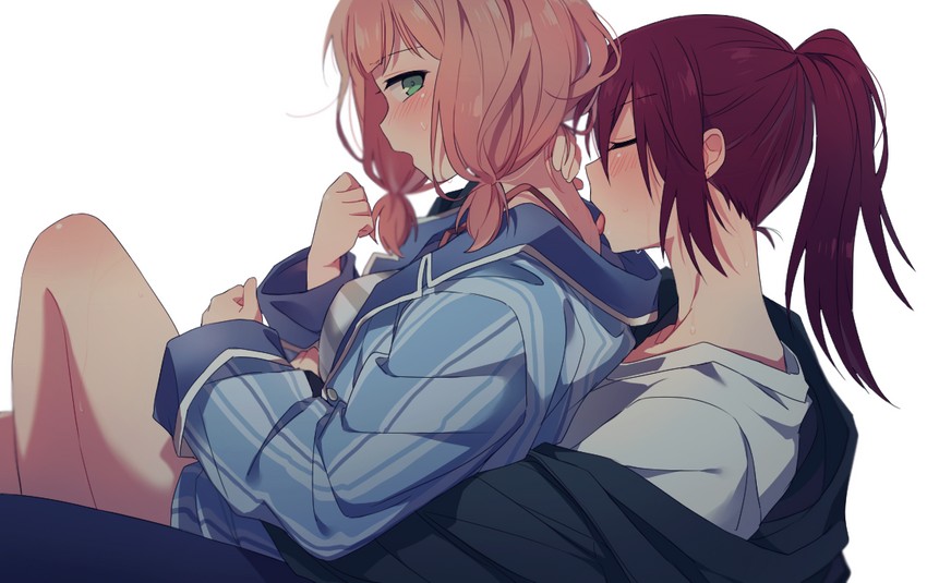 uehara himari and udagawa tomoe (bang dream!) drawn by re_ghotion