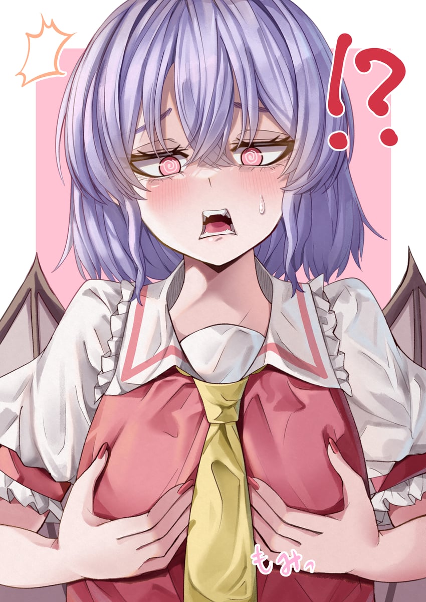 remilia scarlet and flandre scarlet (touhou) drawn by mahoro_(minase_mahoro)