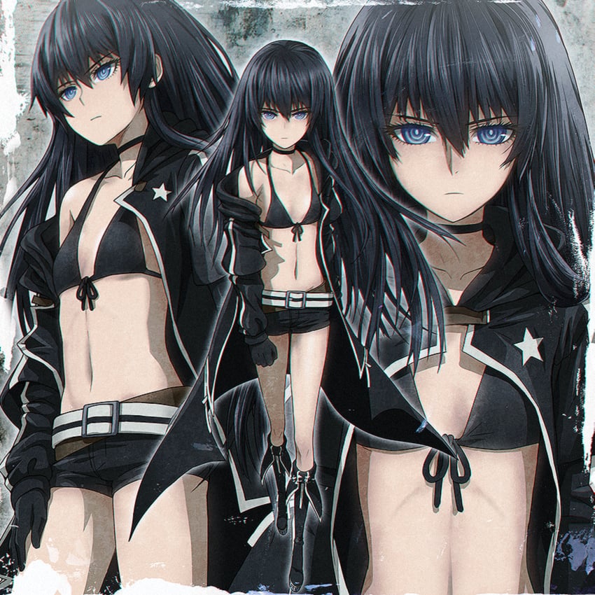 black rock shooter (black rock shooter) drawn by yara_kami_meiosei