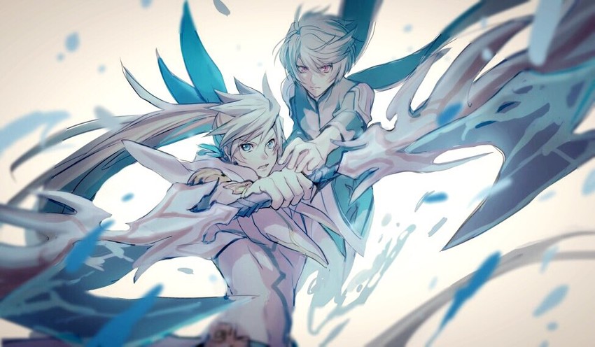 mikleo and sorey (tales of and 1 more) drawn by omaru_y