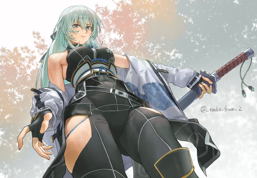 shizuna rem misurugi (eiyuu densetsu and 2 more) drawn by tonko_from