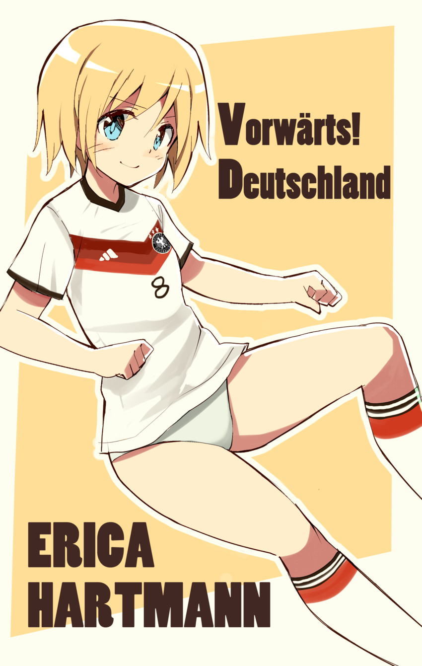 erica hartmann (world witches series and 3 more) drawn by glastonbury1966