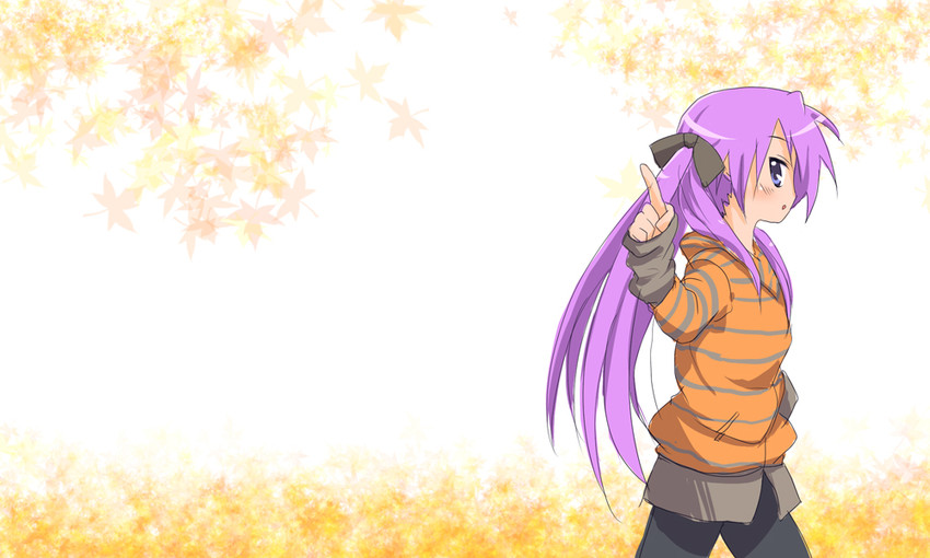 hiiragi kagami (lucky star) drawn by sora_to_umi