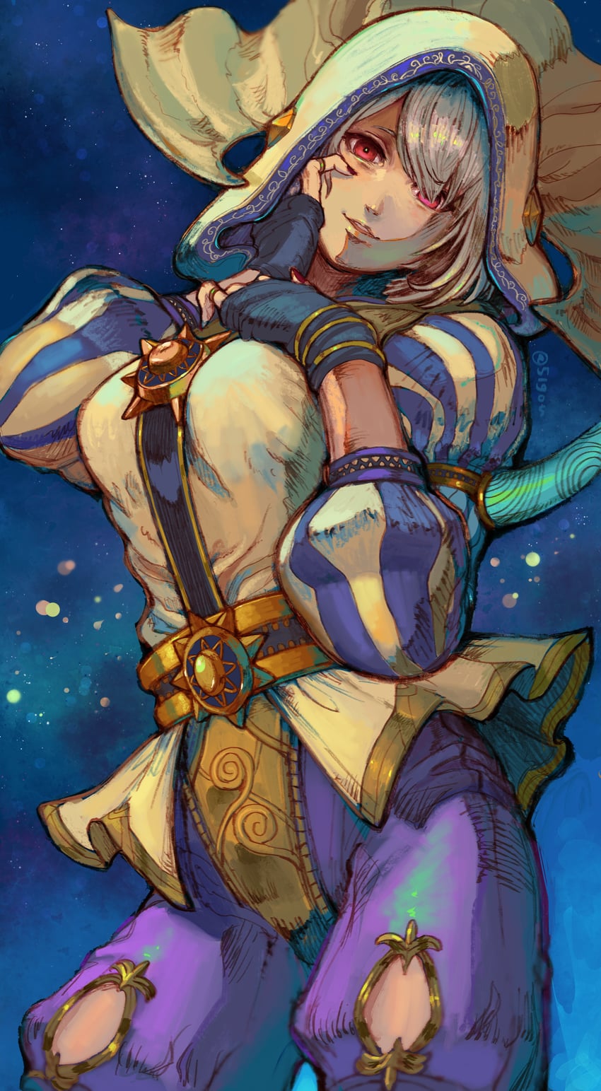 nymeia (final fantasy and 1 more) drawn by 51gou