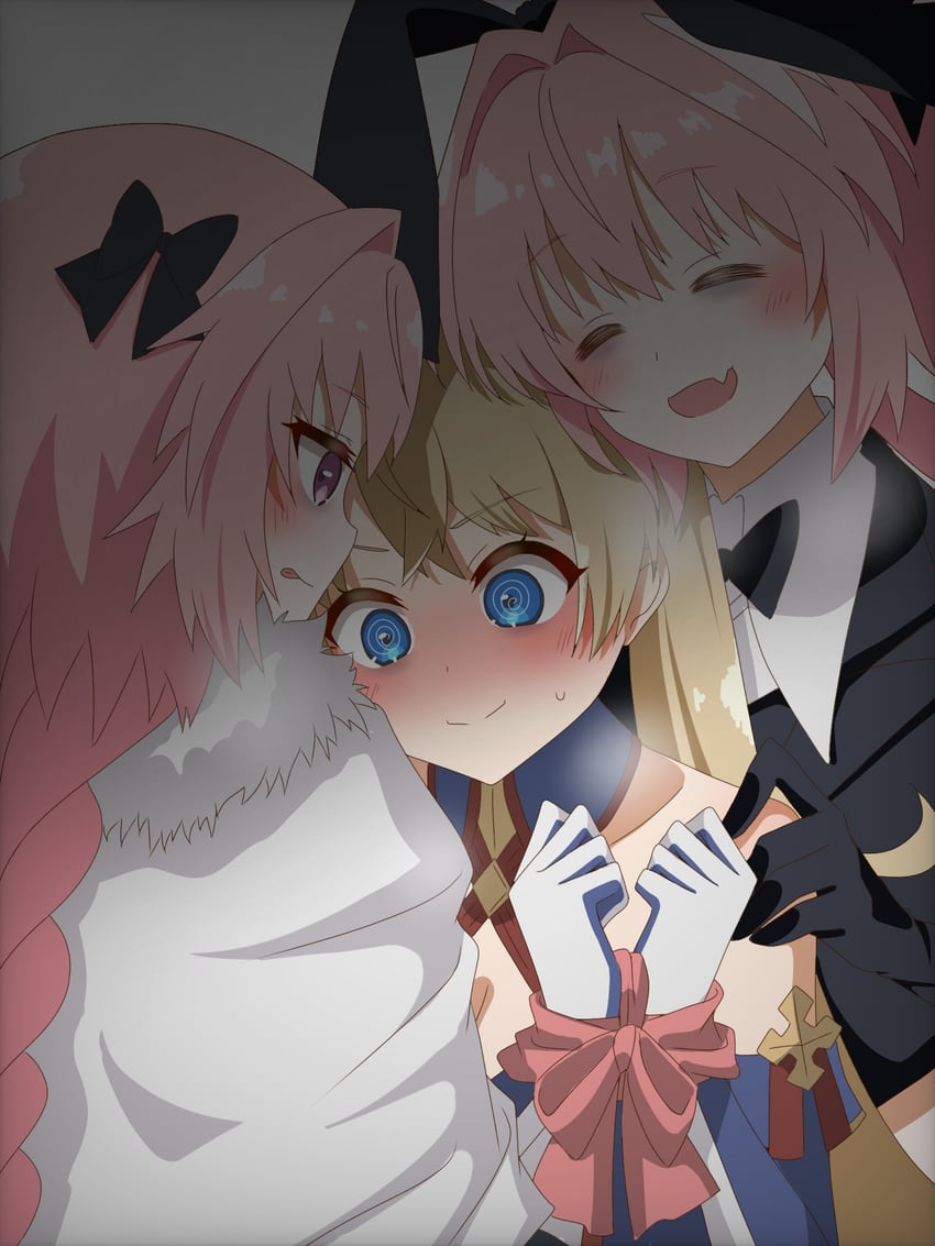 astolfo and bradamante (fate and 1 more) drawn by tanutika
