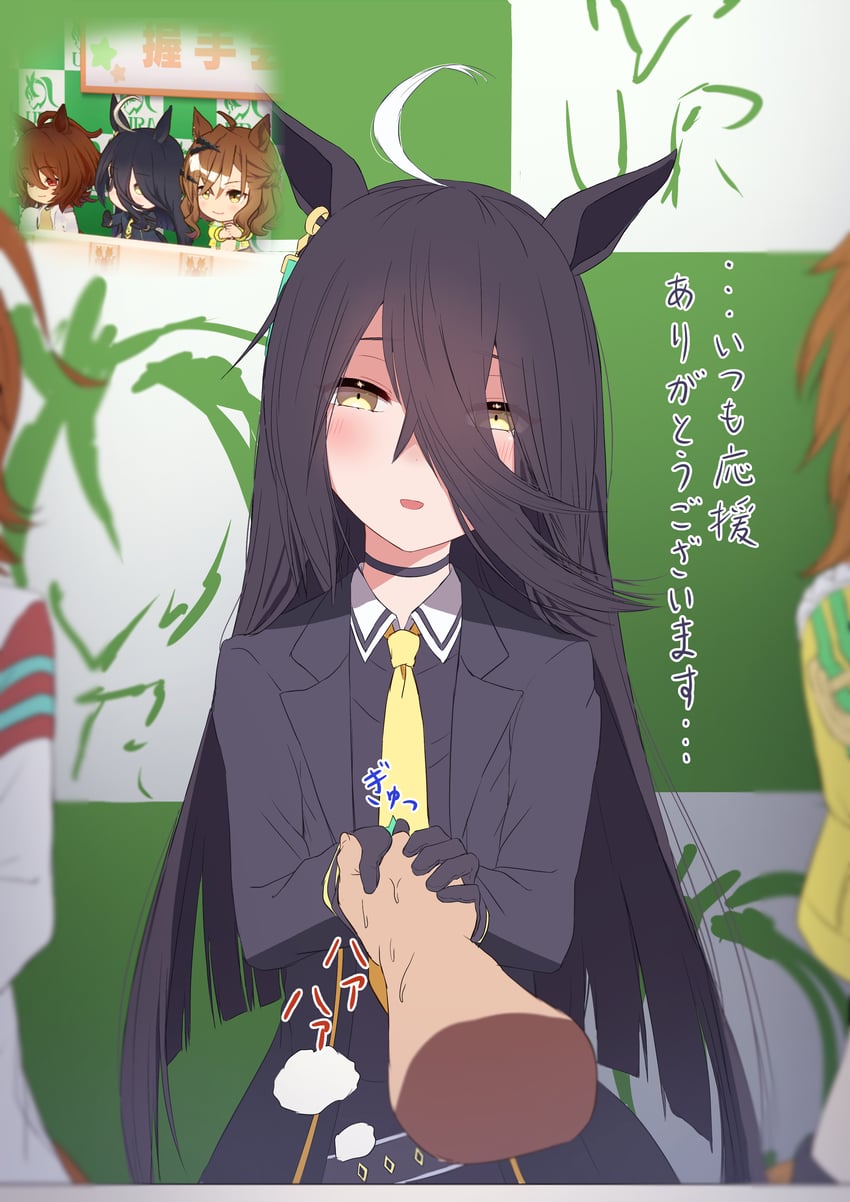 agnes tachyon, manhattan cafe, and jungle pocket (umamusume) drawn by reo-illust4696