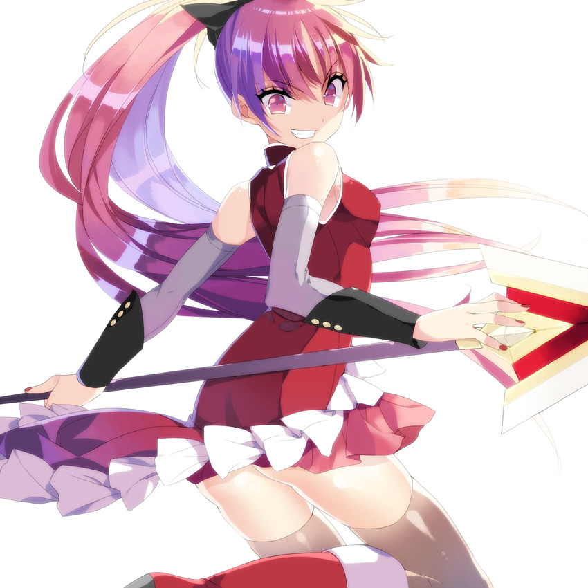 sakura kyoko (mahou shoujo madoka magica) drawn by misteor