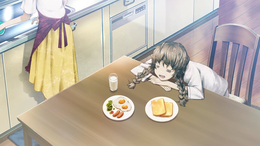 amane suzuha and amane yuki (steins;gate and 1 more) drawn by huke