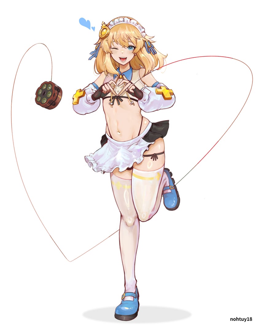 bridget (guilty gear and 1 more) drawn by nohtuy
