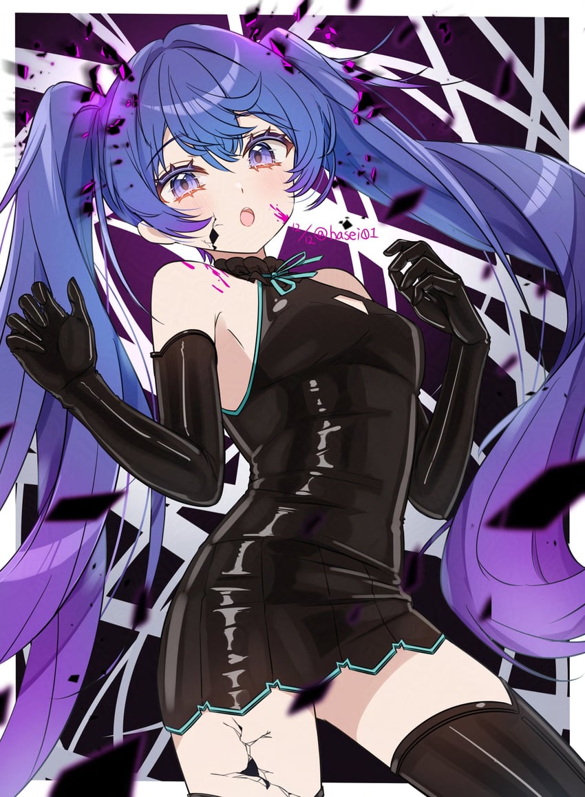 hatsune miku (vocaloid and 2 more) drawn by hasei_(hasei01)