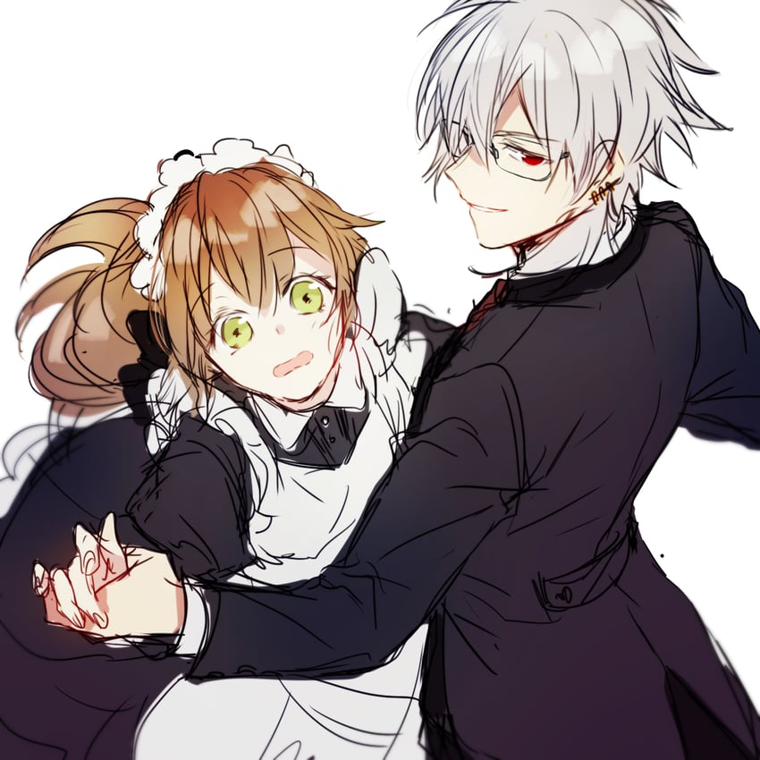 towa herschel and crow armbrust (eiyuu densetsu and 2 more) drawn by soap_(user_kghh4755)
