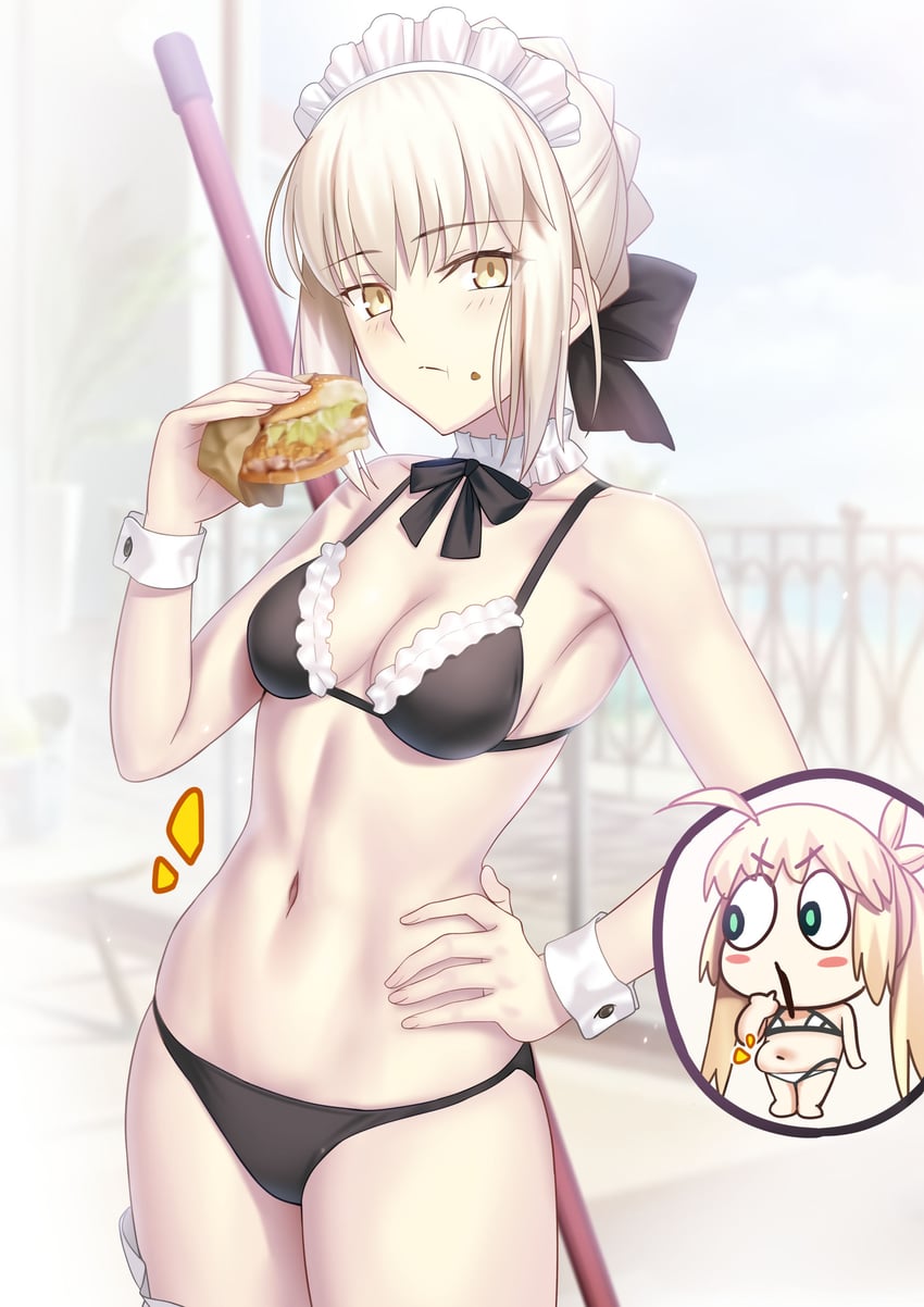 artoria pendragon, saber alter, and artoria caster (fate and 1 more) drawn by besmiled