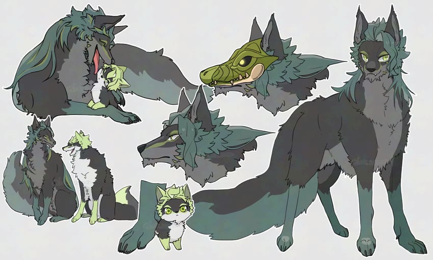 sebek zigvolt and baur zigvolt (twisted wonderland) drawn by raccoonlot