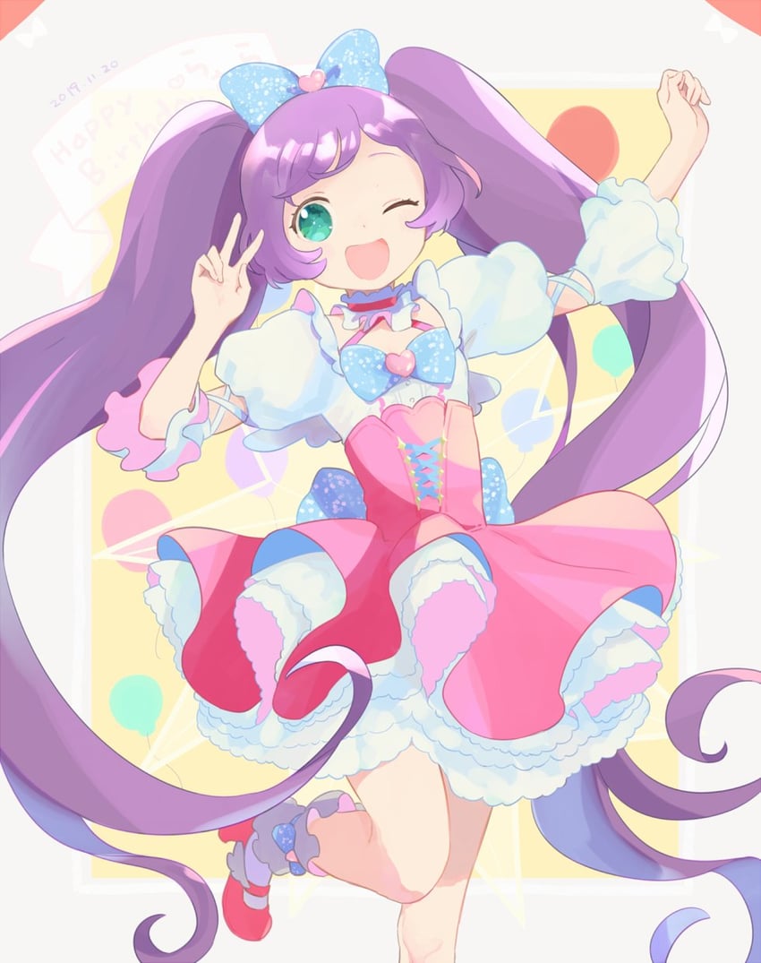 manaka laala and momoyama mirai (pretty series and 2 more) drawn by machico_maki