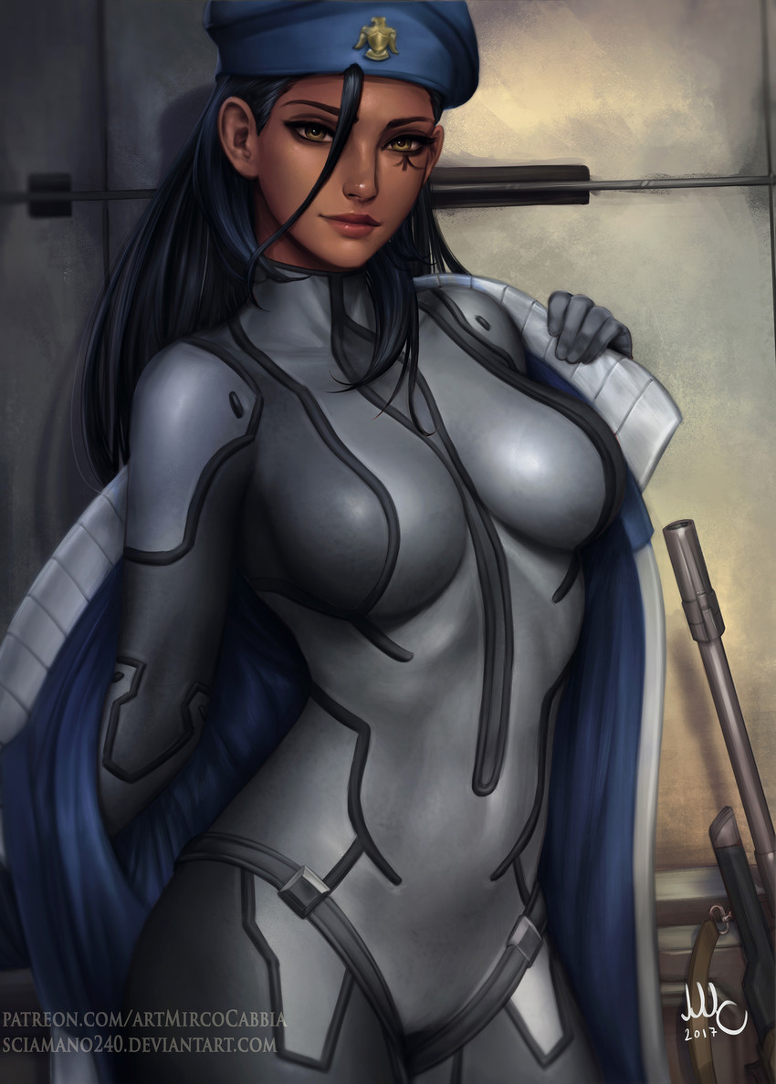 ana and captain amari (overwatch and 1 more) drawn by sciamano240
