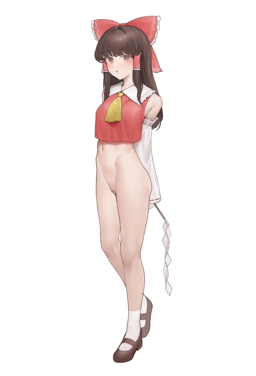 hakurei reimu (touhou) drawn by ni_(221)