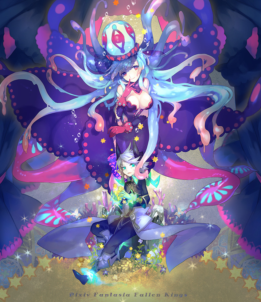pixiv fantasia and 1 more drawn by hou_(ppo)
