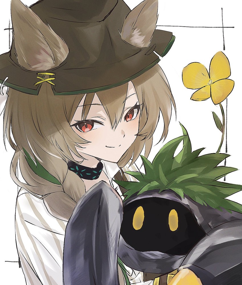 beanstalk and domesticated metal crab (arknights) drawn by konota_ko