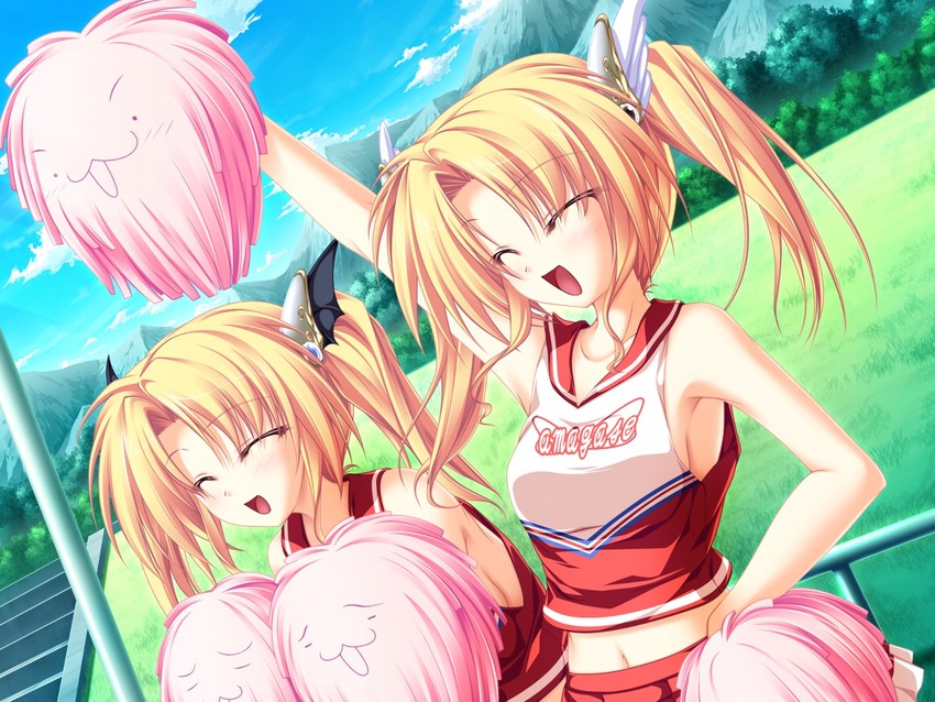 nina geminis and rena geminis (magus tale) drawn by tenmaso