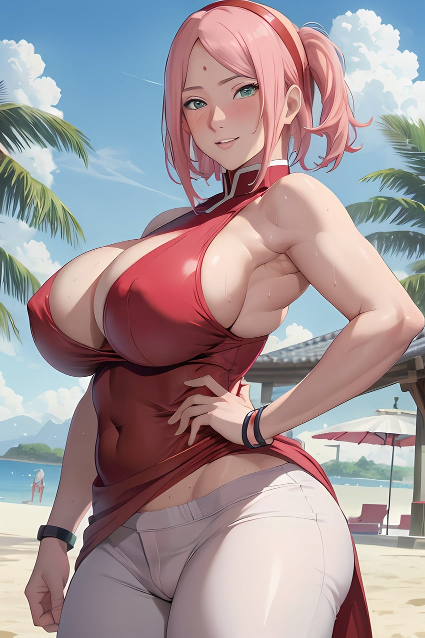 haruno sakura (naruto) drawn by jinzo1993