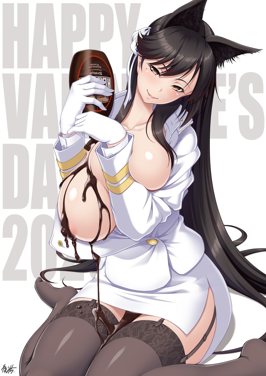 atago (azur lane) drawn by yama-michi