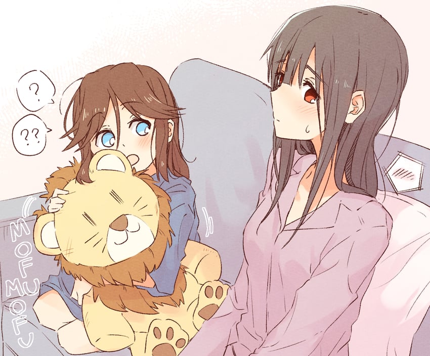 yoroizuka mizore and kasaki nozomi (hibike! euphonium and 1 more) drawn by sawara65