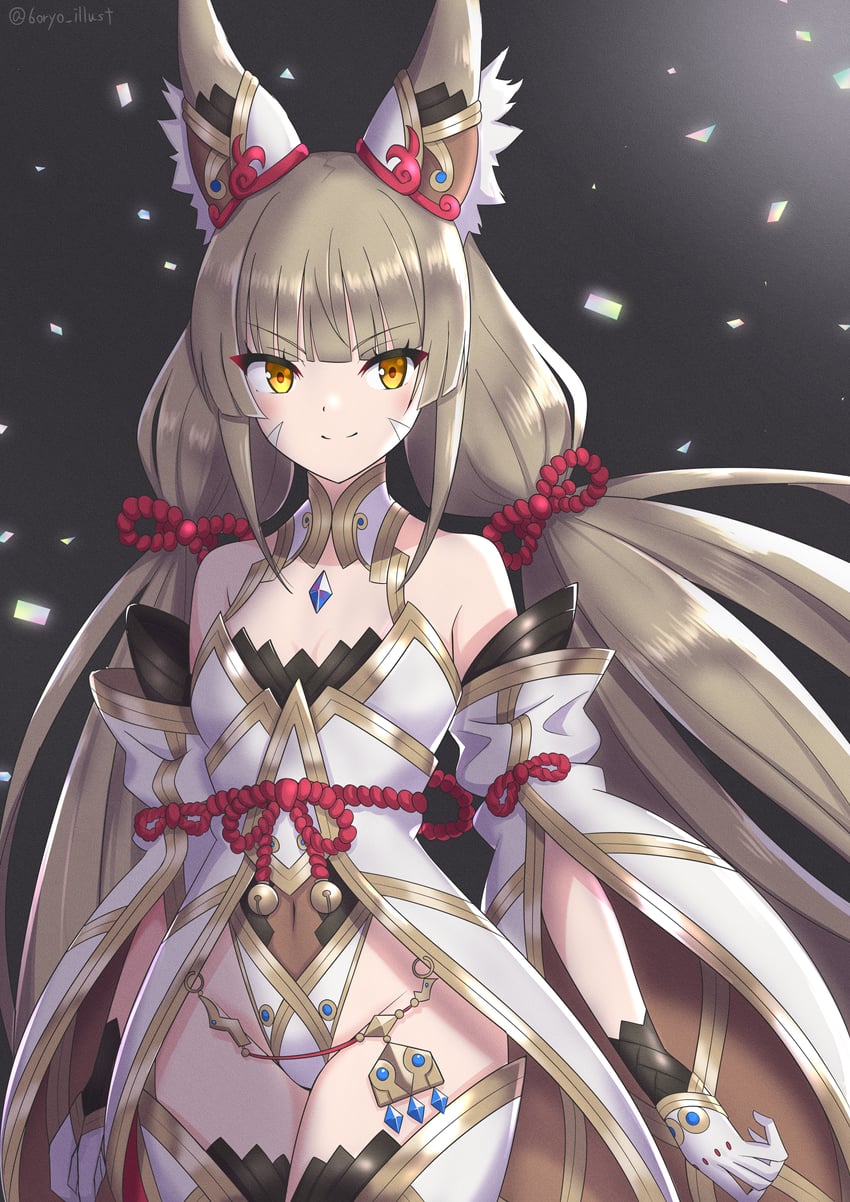 nia (xenoblade chronicles and 1 more) drawn by ryochan96154