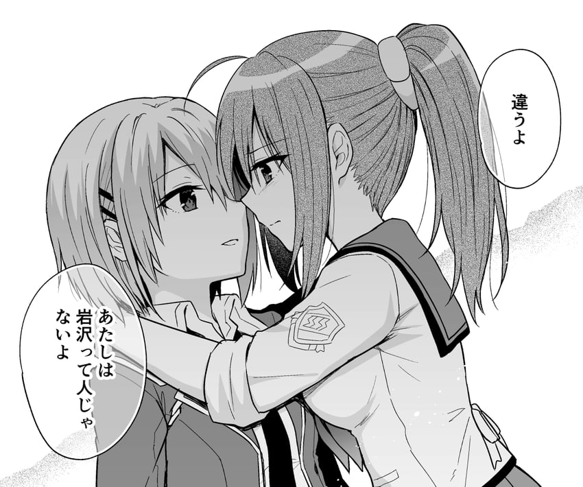 kayamori ruka and hisako (angel beats! and 2 more) drawn by nakamura_hinato