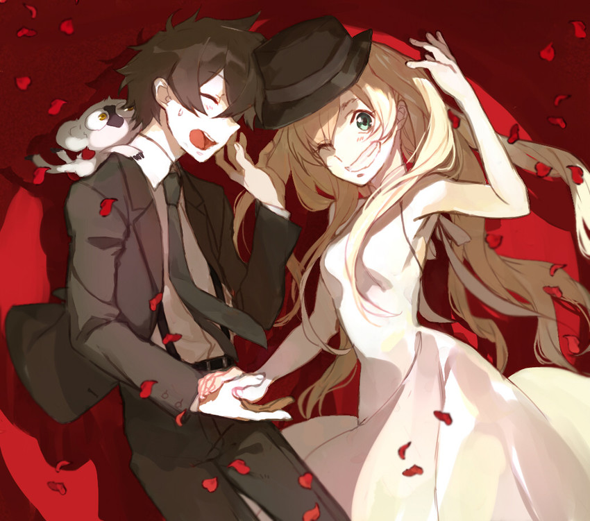 leonardo watch, white, and sonic speed monkey (kekkai sensen) drawn by kittyon03