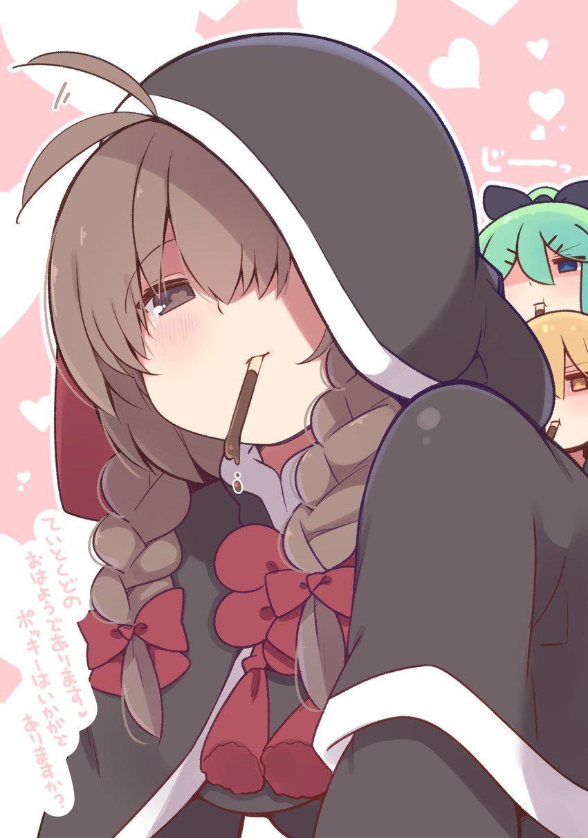 yamakaze, satsuki, and shinshuu maru (kantai collection) drawn by suzuki_toto