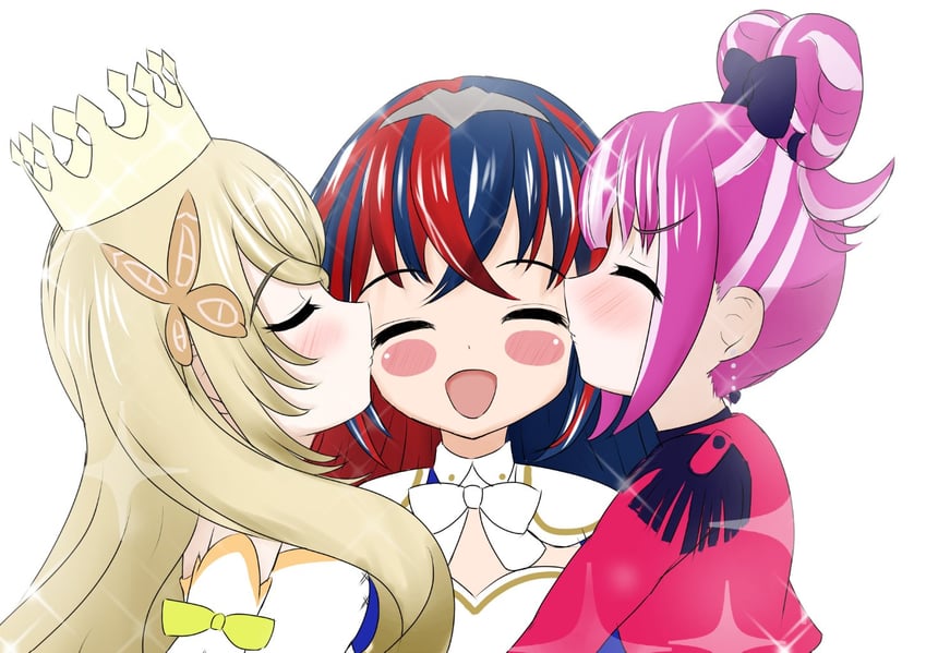 female alear, celine, and hortensia (fire emblem and 1 more) drawn by mito_youki