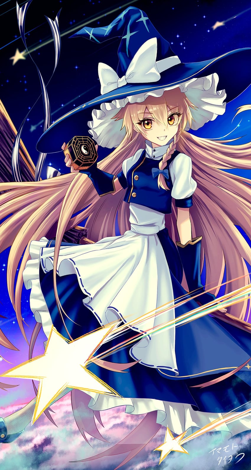 kirisame marisa (touhou and 1 more) drawn by taishou_(yzkt3453)