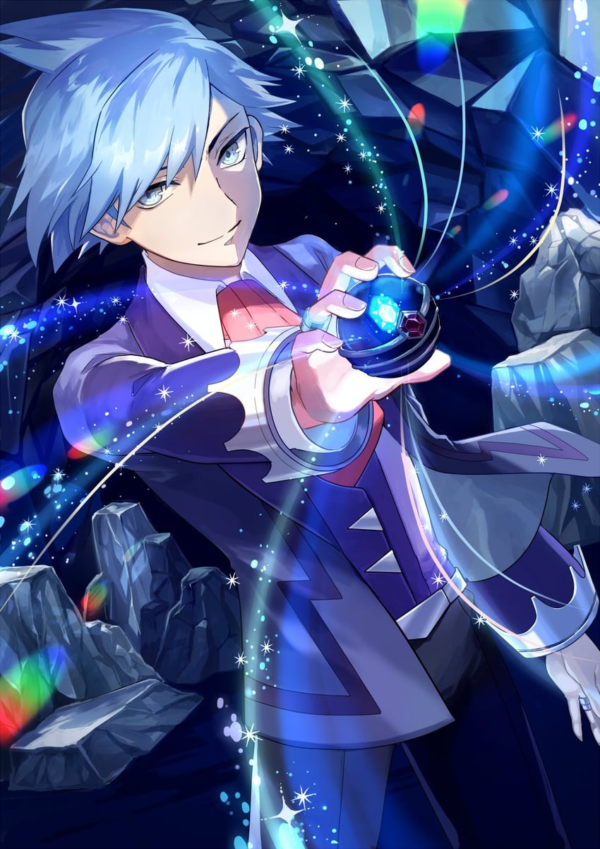 steven stone (pokemon and 1 more) drawn by tsu_(md_tsune)